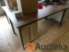 2 Metal Office tables former
