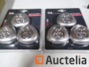 2 Sets of 3 lights LED ignition by touch