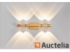 2 x decorative top and bottom wall lamp 6W LED (7025).