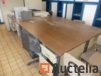 4 Metal Office tables former