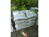 40 25 kg white sand bags Cobo Garden