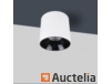 40 x GU10 Surface Mount Fixture-round cylindrical white and black