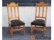 58 wood/oak/velvet restaurant chairs