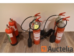 6 DIMEX make fire extinguishers