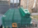 Kit of 100 meters of rigid fence complete (green-RAL6005) height 100 cm