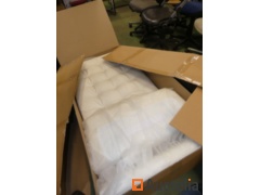 New white leather day bed Ikea Landskrona 802.713.04