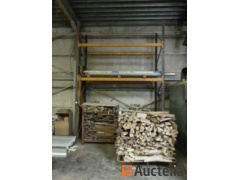 Pallet racks, firewood