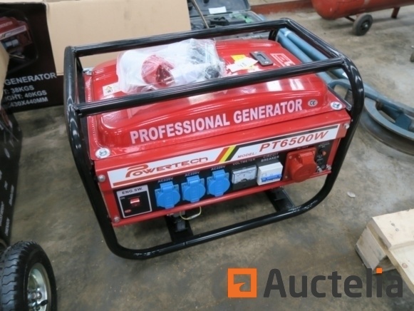 Powertech Generator PT6500W 4 stroke gasoline