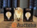 100 x Filament lamp Amber G95 - dimbaar - LED  6W 2700K Warm wit- E27 fitting