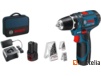  Pack Perceuse Visseuse Bosch Professional GSR 12V-15 + Accessoires + 