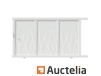 Portail blanc coulissant Aluminium Caminia 180 x 300 (Valeur magasin : 2.519 €)