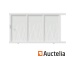 Portail coulissant blanc Aluminium Caminia 180 x 350 (Valeur magasin : 2.839 €)