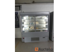 Réfrigérateur présentoir vitré 2 portes Zoin (Diamond) Light 180 Grigio
