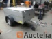 Aanhanger aluminium met deksel 500 kg Anssems GT750