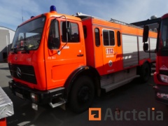 Vrachtwagen brandweerman Mercedes 1724 (24,398 km)